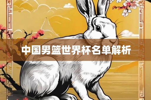 中国男篮世界杯名单解析