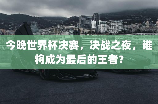 今晚世界杯决赛，决战之夜，谁将成为最后的王者？眉山市正发家政服务有限公司