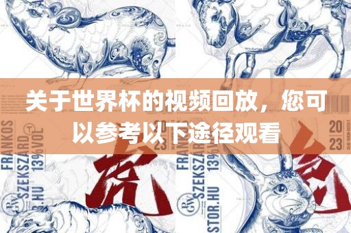 关于世界杯的视频回放，您可以参考以下途径观看眉山市正发家政服务有限公司