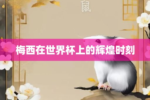 梅西在世界杯上的辉煌时刻