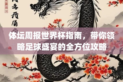 体坛周报世界杯指南，带你领略足球盛宴的全方位攻略眉山市正发家政服务有限公司