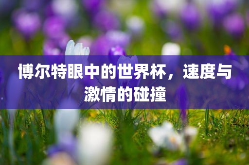 博尔特眼中的世界杯，速度与激情的碰撞