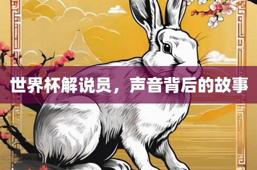 世界杯解说员，声音背后的故事