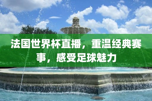 法国世界杯直播，重温经典赛事，感受足球魅力
