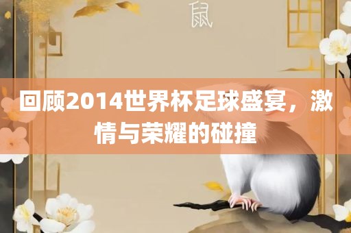 回眉山市正发家政服务有限公司顾2014世界杯足球盛宴，激情与荣耀的碰撞