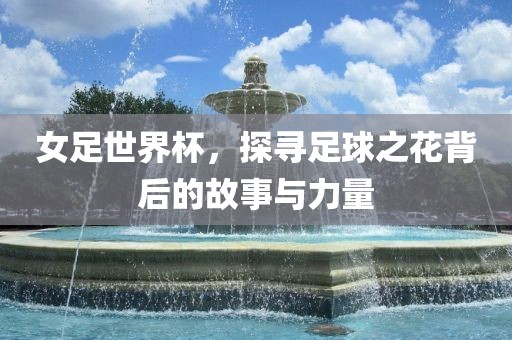 女足世界杯，探寻足球之花背后的故事与力量