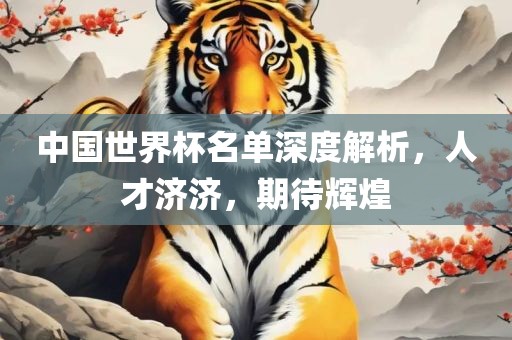 中国世界杯名单深度解析，人才济济，期待辉煌眉山市正发家政服务有限公司