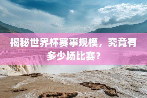 揭秘世界杯赛事规模，究竟有多少场比赛？眉山市正发家政服务有限公司
