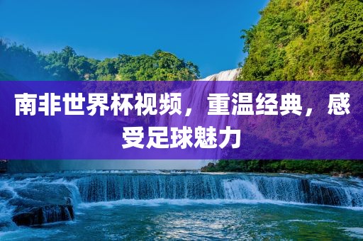 南非世界杯视频，重温经典，感受足球魅力