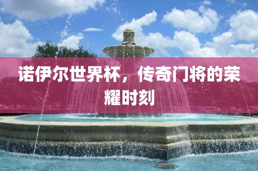 诺伊尔世界杯，传奇门将的荣耀时刻眉山市正发家政服务有限公司