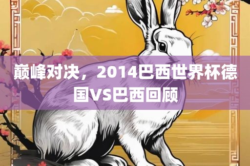 巅峰对决，2014巴西世界杯德国VS巴西回顾眉山市正发家政服务有限公司