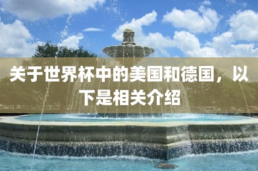 关于世界杯中的美国和德国，以下是相关介绍眉山市正发家政服务有限公司