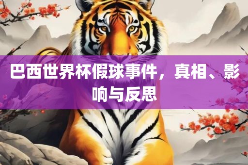 巴西世界杯假球事件，真相、影响与反思眉山市正发家政服务有限公司