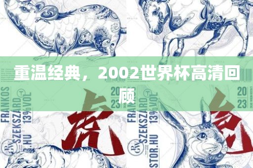 重温经典，2002世界杯高清回顾