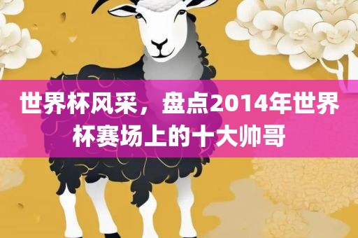 世界杯风采，盘点2014年世界杯赛场上的十大帅哥眉山市正发家政服务有限公司