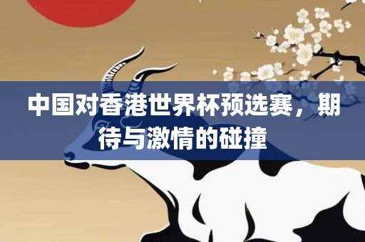 中国对香港世界杯预选赛，期待与激情的碰撞眉山市正发家政服务有限公司