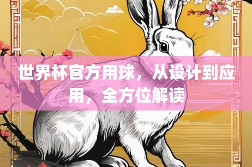 世界杯官方用球，从设计到应用，全方位解读