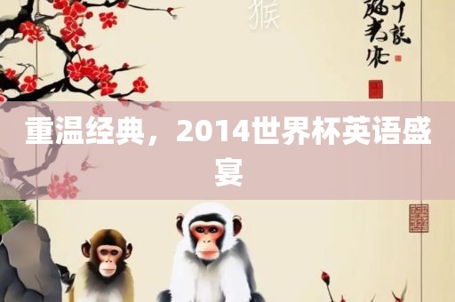 重温经典，2014世界杯英语盛宴