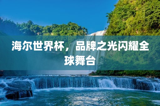 海尔世界杯，品牌之光闪耀全球舞台