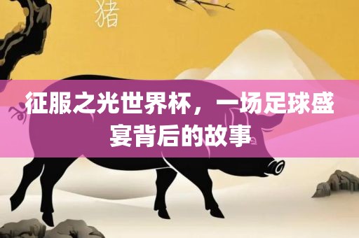 征服之光世界杯，一场足球盛宴背后的故事