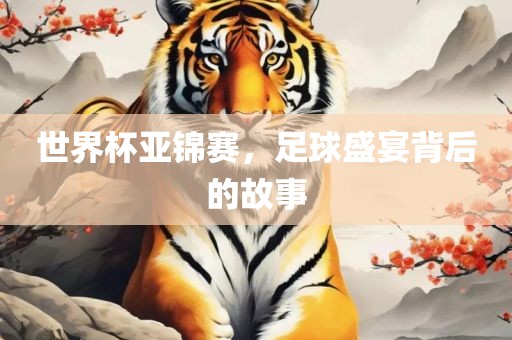 世界杯亚锦赛，足球盛宴背后的故事