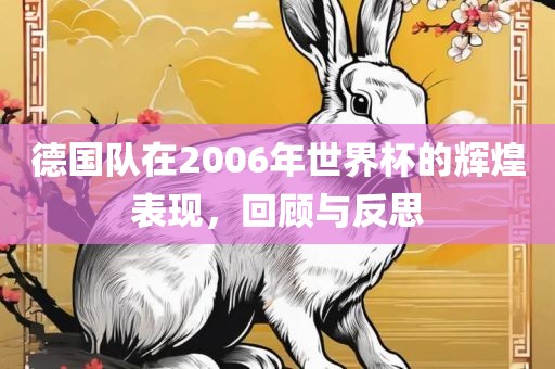 德国队在2006年世界杯的辉煌表现，回顾与反思