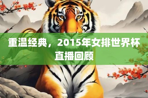 重温经典，2015年女排世界杯直播回顾