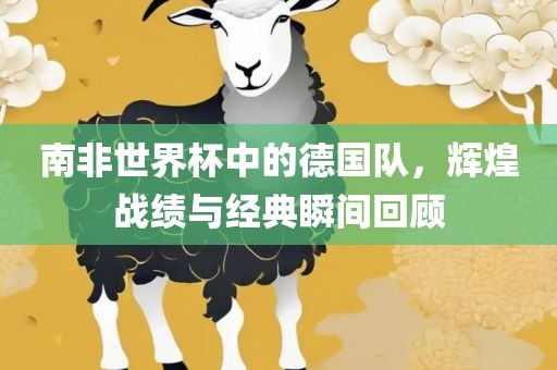 南非世界杯中的德国队，辉煌战绩与经典瞬间回顾眉山市正发家政服务有限公司