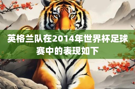 英格兰队在2014年世界杯足球赛中的表现如下