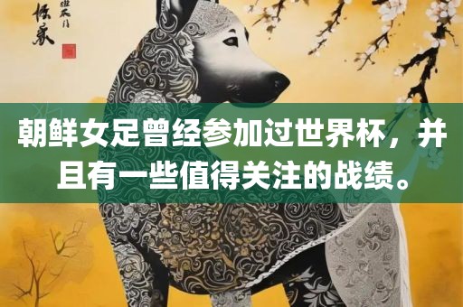 朝鲜女足曾经参加过世界杯，并且有一些值得关注的战绩。眉山市正发家政服务有限公司