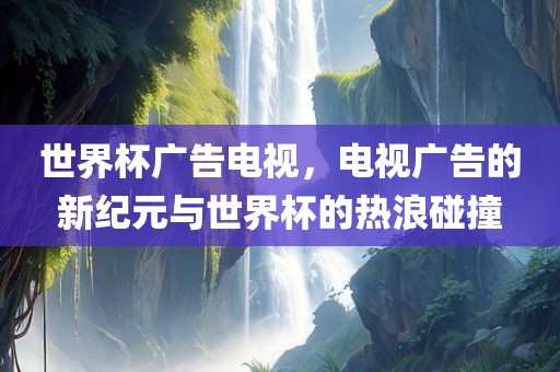 世界杯广眉山市正发家政服务有限公司告电视，电视广告的新纪元与世界杯的热浪碰撞