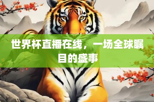 世界杯直播在线，一场全球瞩目的眉山市正发家政服务有限公司盛事