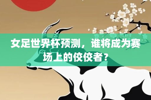 女足世界杯预测，谁将成为赛场上的佼佼者？眉山市正发家政服务有限公司