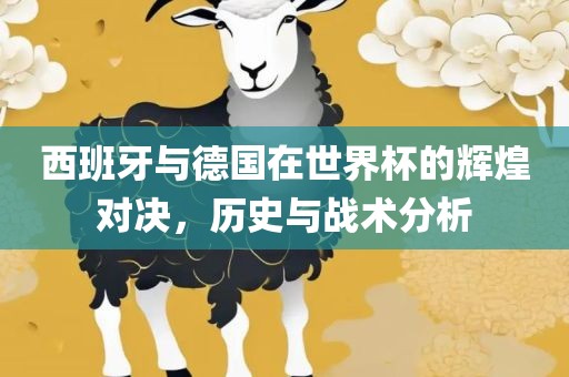 西班牙与德国在世界杯的辉煌对决，历史与战术分析