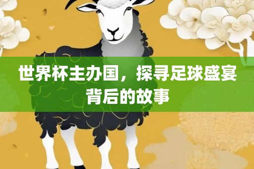 世界杯主办国，探寻足球盛宴背后的故事眉山市正发家政服务有限公司