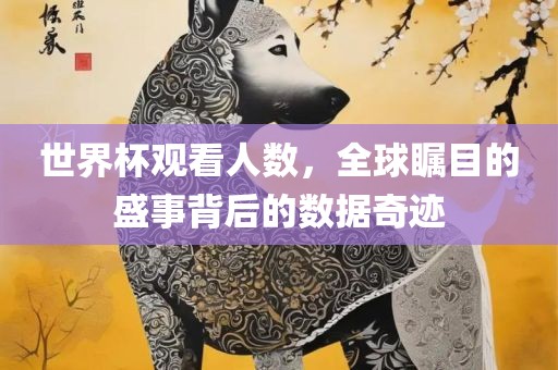 世界杯观看人数，全球瞩目的盛事背后的数据奇迹