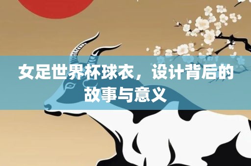 女足世界杯球衣，设计背后的故事与眉山市正发家政服务有限公司意义