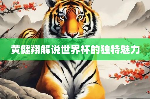 黄健翔解说世界杯的独特魅力