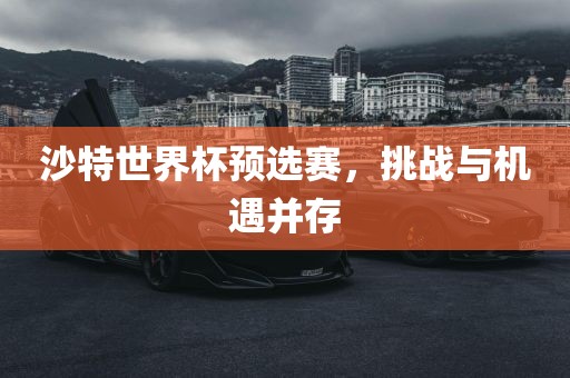 眉山市正发家政服务有限公司沙特世界杯预选赛，挑战与机遇并存