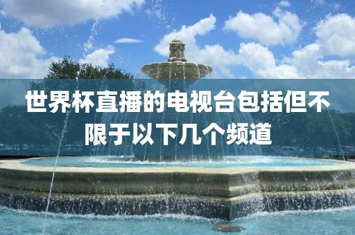 世界杯直播的电眉山市正发家政服务有限公司视台包括但不限于以下几个频道