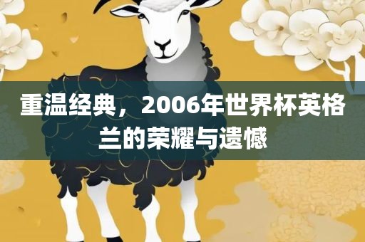 重温经典，2006年世界杯英格兰的荣耀与遗憾