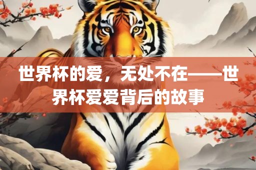 世界杯的爱，无处不在——世界杯爱爱背后的故事眉山市正发家政服务有限公司