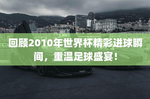 回顾2010年世界杯精彩进球瞬间，重温足球盛宴！眉山市正发家政服务有限公司
