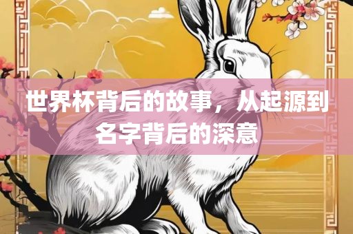 世界杯背后的故事，从起源到名字背后的深意