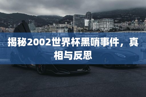 揭秘2002世界杯黑哨事件，真相与反思