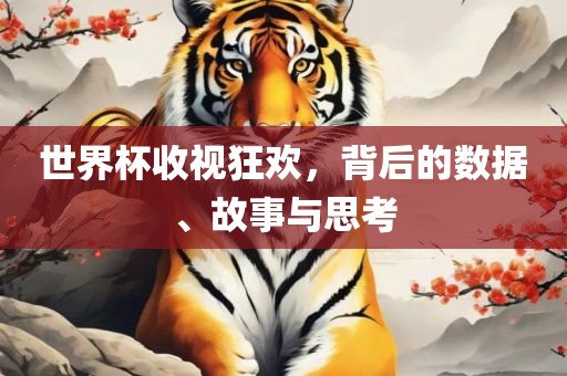 世界杯收视狂欢，背后的数据、故事与思考眉山市正发家政服务有限公司