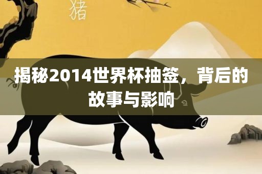 揭秘2014世界杯抽签，背后的故事与影响