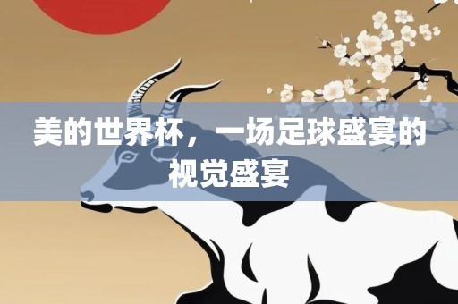 美的世界杯，一场足球盛宴眉山市正发家政服务有限公司的视觉盛宴