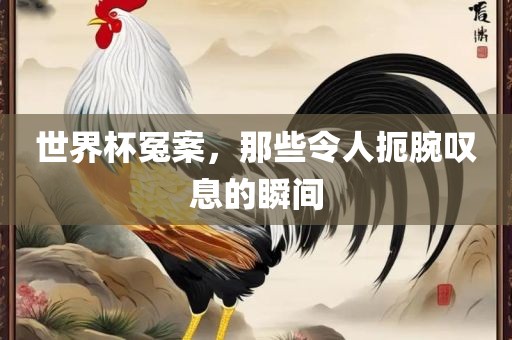 世界杯冤案，那些令人扼腕叹息的瞬间眉山市正发家政服务有限公司