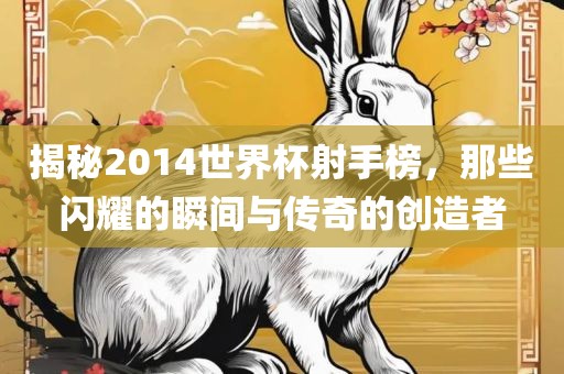 揭秘2014世界杯射手榜，那些闪耀的瞬间与传奇的创造者